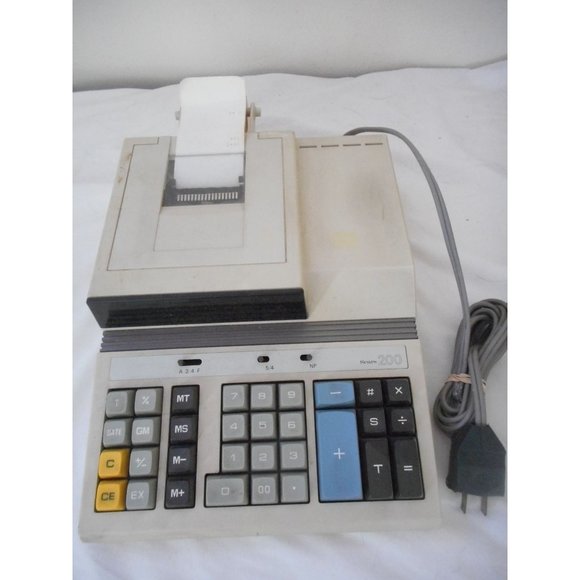 Sears Other Vintage Sears 20 Print Display Calculator Works Poshmark